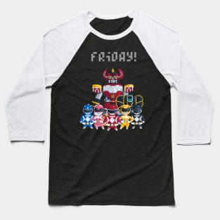 Power Rangers Baseball T-Shirt